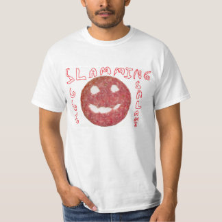 Zuschlagen des Salami-Shirts T-Shirt