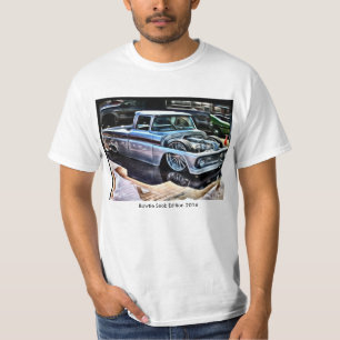 Zuschlagen von Sechzigerjahre Chevy Schlitten T-Shirt