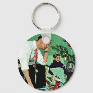 Zutaten des Baums Schlüsselanhänger