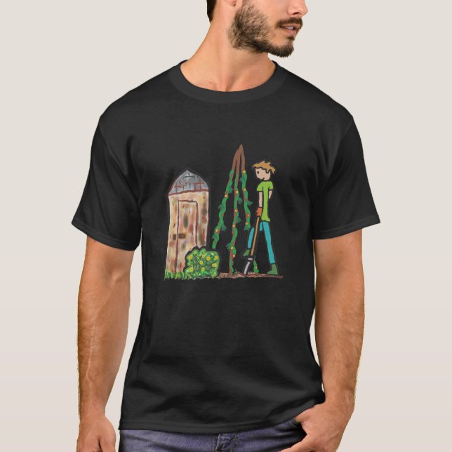 Zuteilung Gartenarbeit T-Shirt (Vorderseite)