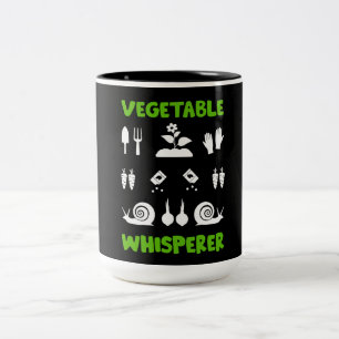 Zuteilung Gartenarbeit Zweifarbige Tasse