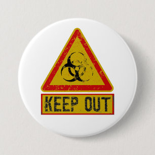Zutritt verboten button
