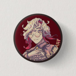 Zuuje Art anime v Tuber Ronde Button 7,6 Cm