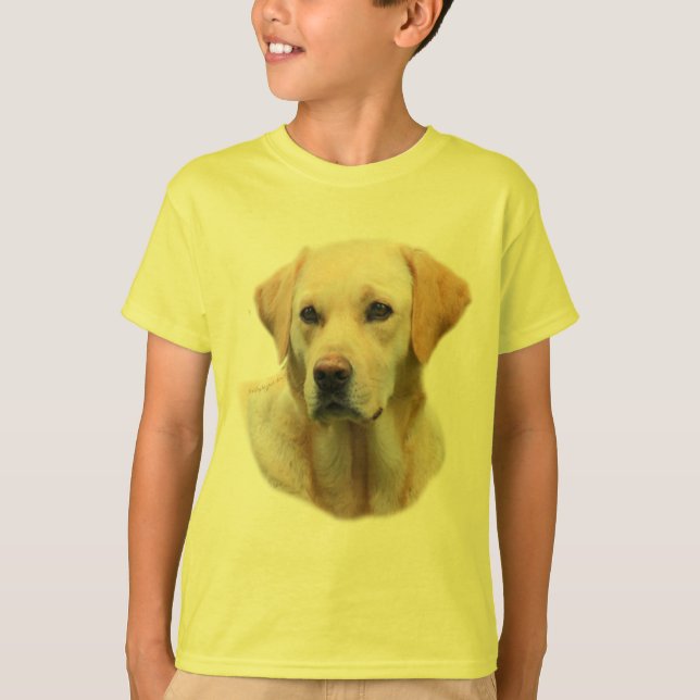 Zuverlässiger Freund-Labrador-T-Shirt für Kinder T-Shirt (Vorderseite)