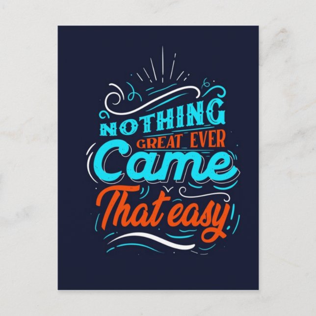 zuversichtlich postkarte (Vorderseite)