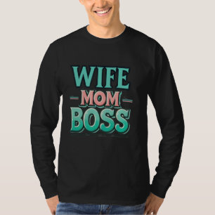 Zuversichtliche Mama Leben kühl und Empowerment-Zi T-Shirt
