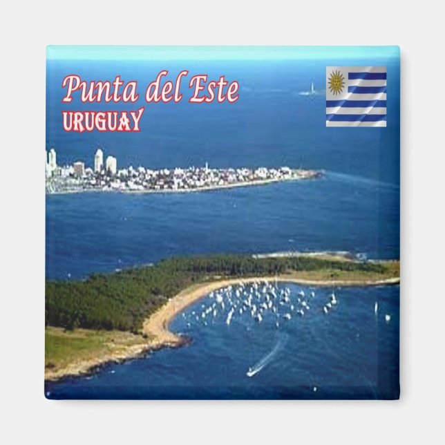ZUY005 URUGUAY, Punta del Este, Kühlschrank Magnet (Vorne)
