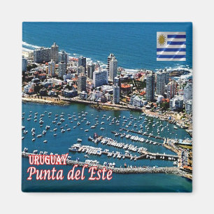 zUY006 PUNTA D'ESTE, Uruguay, Amerika, Kühlschrank Magnet