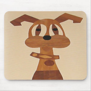 ZV-, niedliches funky Hundmousepad Mousepad
