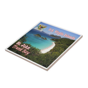 ZVI011 ST. JOHN, Trunk Bay, Viegin Islands, Fliese