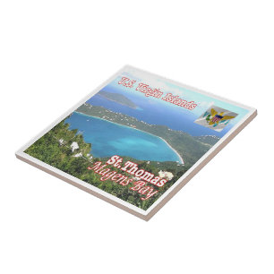 zVI012 SAINT THOMAS, Magens Bay, Jungfrau Islands, Fliese