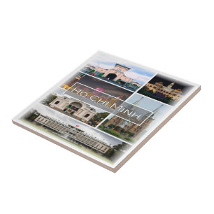 zVN004 HO CHI MINH, Mosaik, Vietnam, Asien Fliese