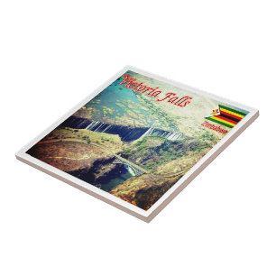 ZW004 VICTORIA FALLS, Simbabwe, Afrika, Fliese