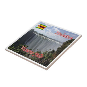 ZW010 VICTORIA FALLS, Simbabwe, AFRIKA, Fliese