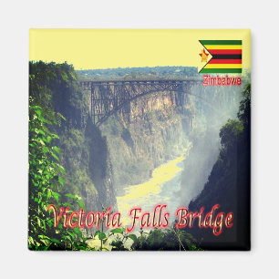 ZW - Simbabwe - Victoria Falls - Brücke Magnet