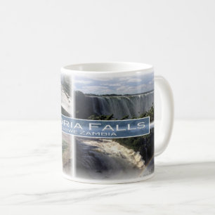 ZW Zimbabwe - Sambia - Victoria Falls - Kaffeetasse