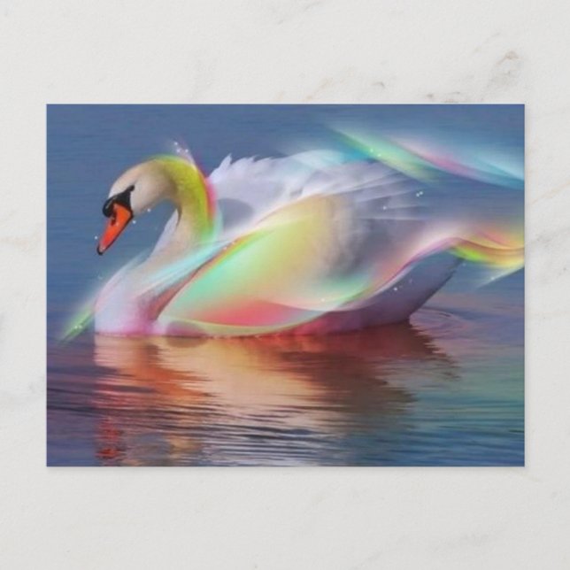 zwaan postkarte (Vorderseite)