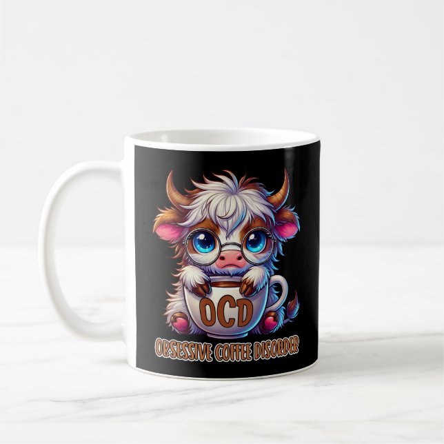 Zwanghafte Kaffeestörung Kaffeetasse (Links)