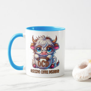 Zwanghafte Kaffeestörung Tasse
