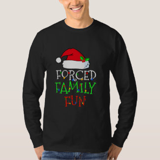 Zwangspass für die Familie Sarcastic Weihnachten P T-Shirt