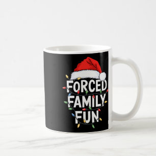 Zwangspass für Familien Männer Frauen Kinder Weihn Kaffeetasse