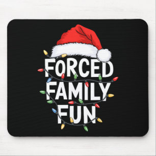 Zwangspass für Familien Männer Frauen Kinder Weihn Mousepad