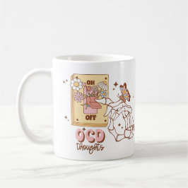 Zwangsstörung Abschalten Whimsical Retro Zwangsstö Kaffeetasse