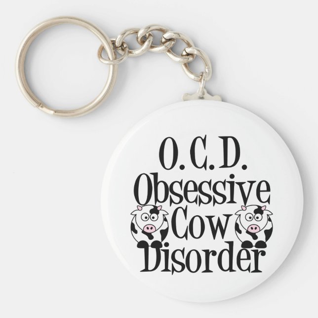 Zwangsstörung bei Kühen Schlüsselanhänger (Vorne)