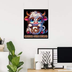 Zwangsstörung durch Kaffee Poster