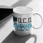 Zwangsstörung Tasse<br><div class="desc">Das Geschenk für den gesamten Computerfreak. Sie haben bereits alle technischen Dinge,  die sie brauchen,  also besorgen Sie ihnen dieses phantastische Nerdgeschenk. Es ist lustig,  computerbezogene CD zu haben.</div>