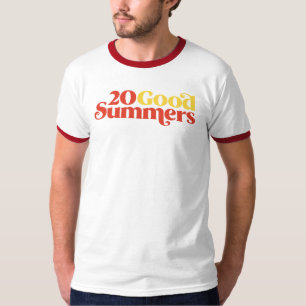 Zwanzig gute Sommer: Ringer T-Shirt