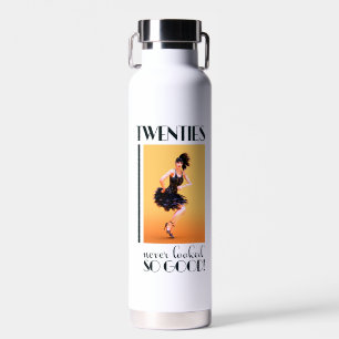 Zwanzig sahen nie so gut Vintag aus Trinkflasche