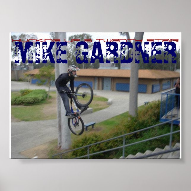 zwanzig Stufen hochspringen Poster (Vorne)