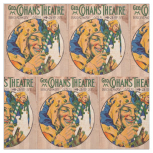 Zwanzigerjahre Cohans Theater playbill Stoff