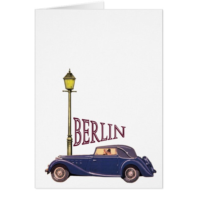 Zwanzigerjahre Vintages Automobil - Berlin (Vorne)