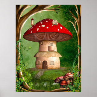 Zwarf Land Poster