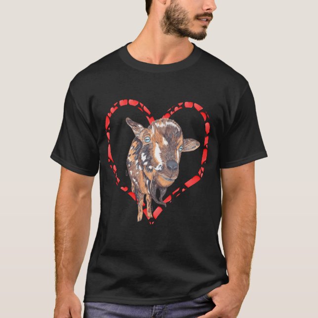 ZWARTBLES SHEEP HEART T-Shirt (Vorderseite)