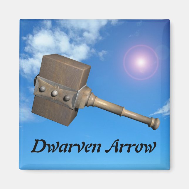 Zwarven Arrow Magnet (Vorne)