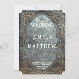 Zwarven Splendor Fantasy Wedding Einladung