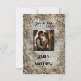 Zwarven Splendor Fantasy Wedding Save The Date