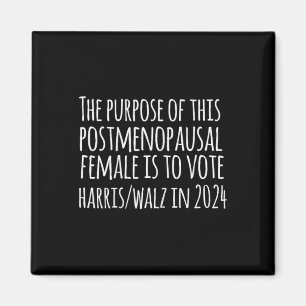 Zweck dieser Post Menopausal Frau Harris Magnet