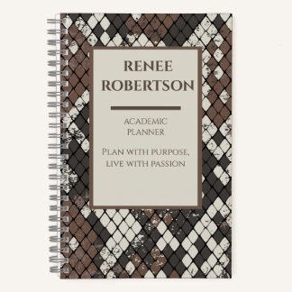 Zweck und Leidenschaft: Der akademische Erfolgspla Notizbuch