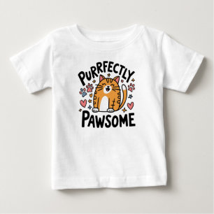 Zweckmäßig pawsome baby t-shirt