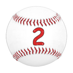 zwei, 2 Jahre, zweite, 2 Jahre alt, Datum, Nummer  Baseball