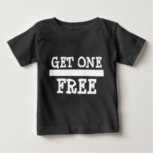 ZWEI 2 Kaufen eins erhalten eine gratis Baby T-shirt