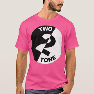 Zwei 2 Tonen T-Shirt