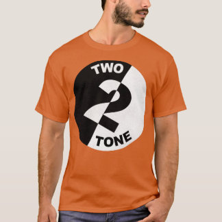Zwei 2 Tonen T-Shirt
