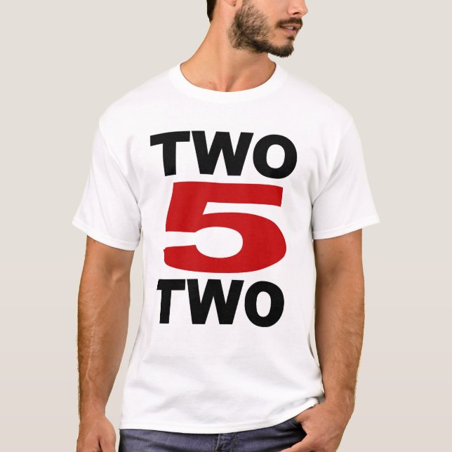 Zwei 5 zwei T-Shirt (Vorderseite)