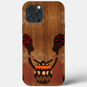 Zwei Afrikanerinnen und ein Korb Imitate Holz Korn Case-Mate iPhone Hülle