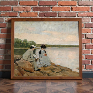 Zwei am Strand, Arvid Liljelund Poster